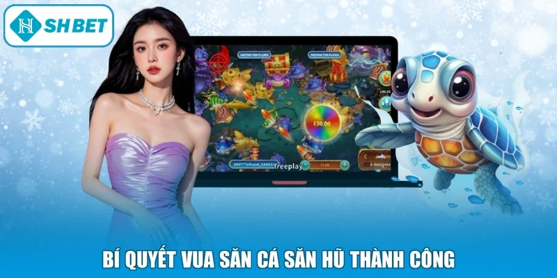 Bí quyết Vua săn cá săn hũ thành công