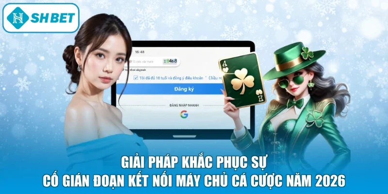 Giải pháp khắc phục sự cố gián đoạn kết nối máy chủ cá cược năm 2026