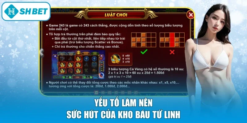 Yếu tố làm nên sức hút của Kho Báu Tứ Linh